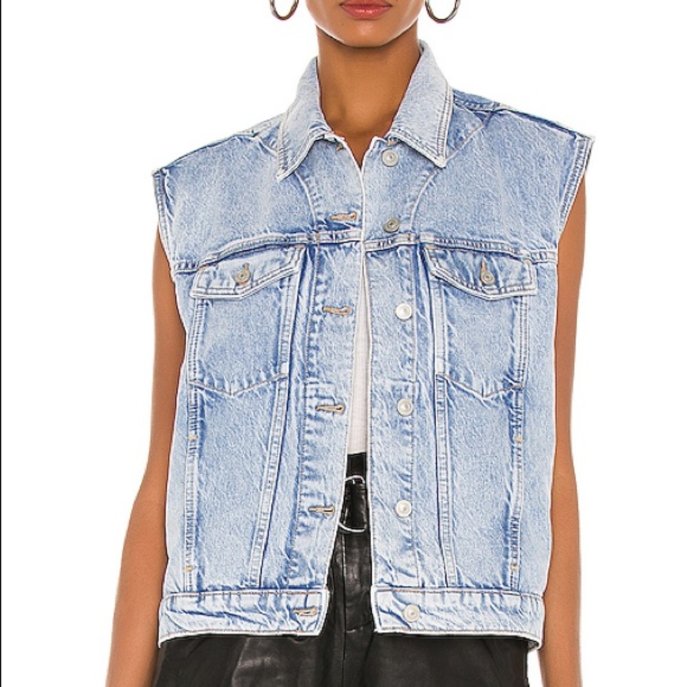 Allsaints Alva Denim Vest